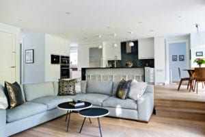 Living room - sectional sofa