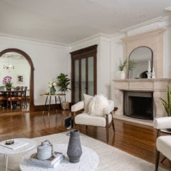 20 Admiral Road - Living Room with Fireplace