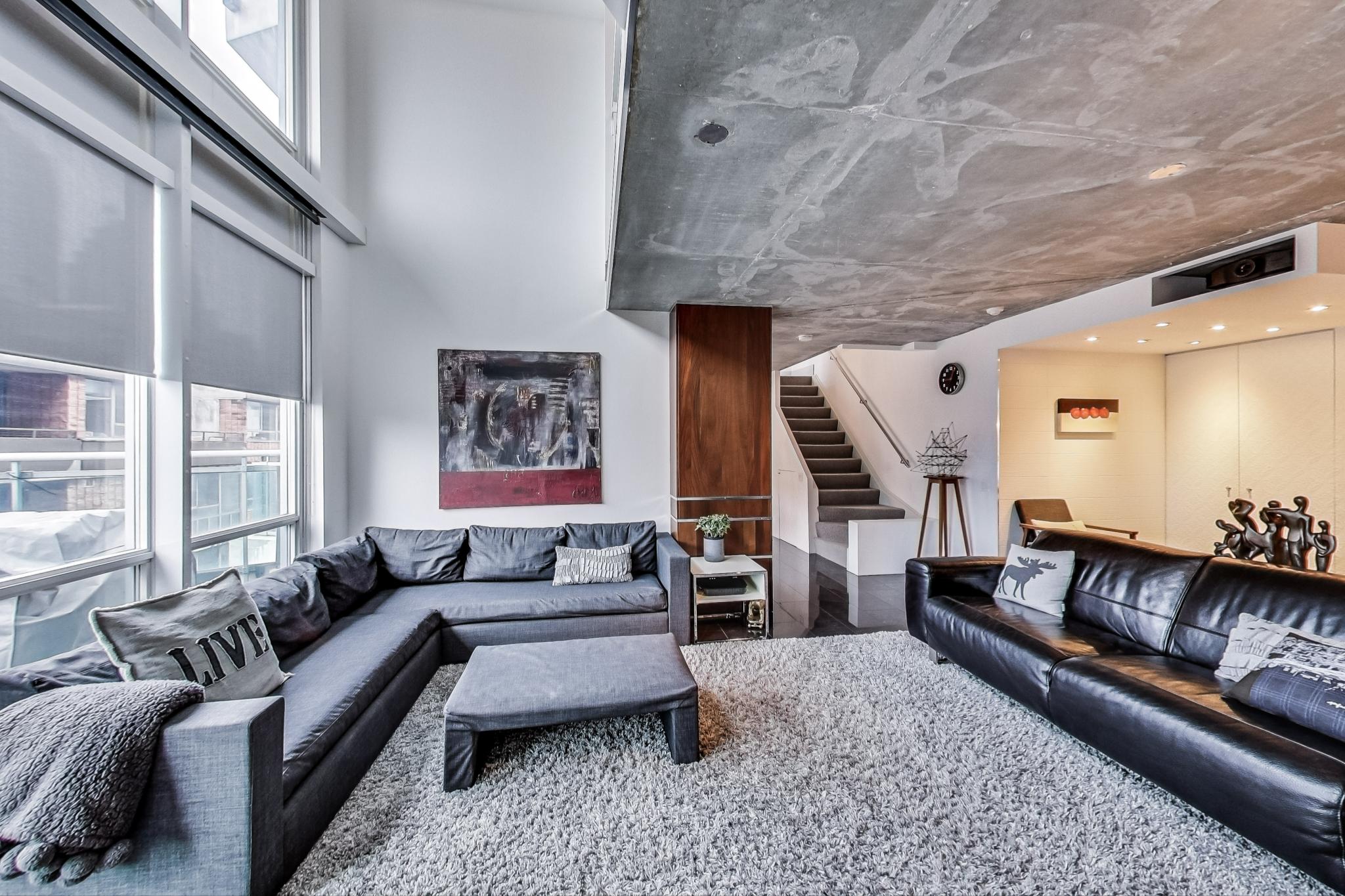 Modern Loft Living Room